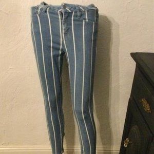 RSQ pin stripped jeans